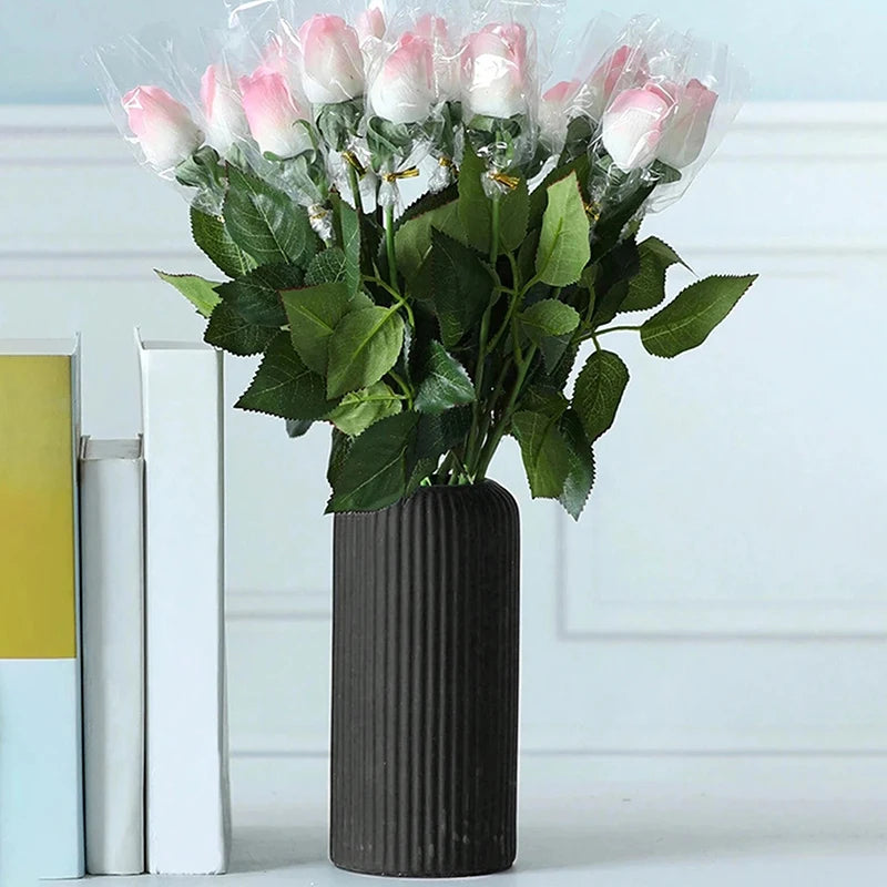 Vaso minimalista decorativo floral